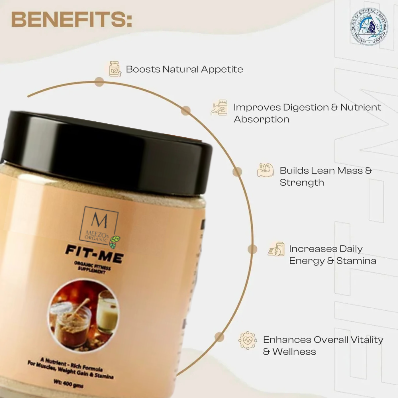 FIT-ME, Natural Weight Gain Supplement