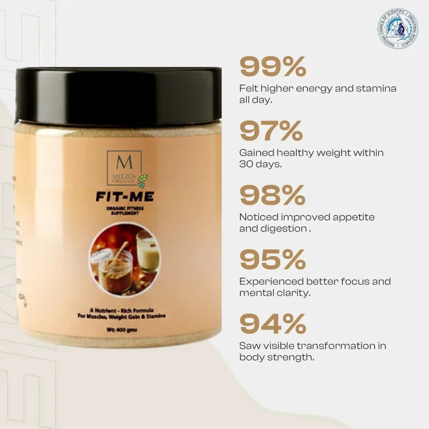 FIT-ME, Natural Weight Gain Supplement